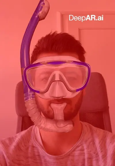 scuba face